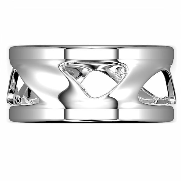 Wide Free Form Ring - Image 4