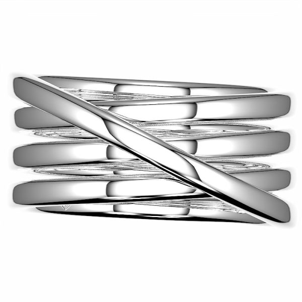 Spiral Over Pass Ring - Image 4